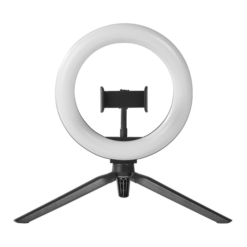 Ledvance - Candeeiro de mesa LED com regulação e suporte para vlogs LED/5,5W/USB 3000/4000/6500K