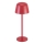 Ledvance - Candeeiro LED recarregável de exterior regulável TABLE LED/2,5W/5V IP54 vermelho
