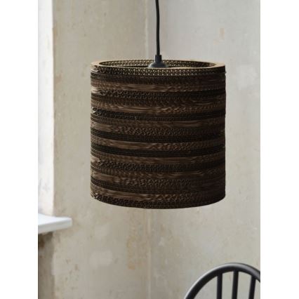 Ledvance - Candeeiro suspenso DECOR CARDBOARD 1xE27/15W/230V diâmetro 25 cm
