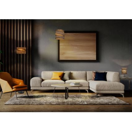 Ledvance - Candeeiro suspenso DECOR CARDBOARD 1xE27/15W/230V diâmetro 25 cm
