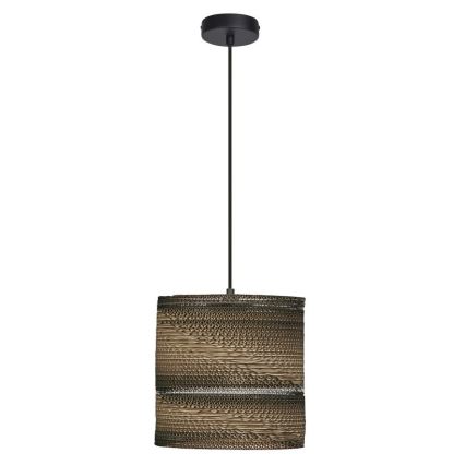 Ledvance - Candeeiro suspenso DECOR CARDBOARD 1xE27/15W/230V diâmetro 25 cm