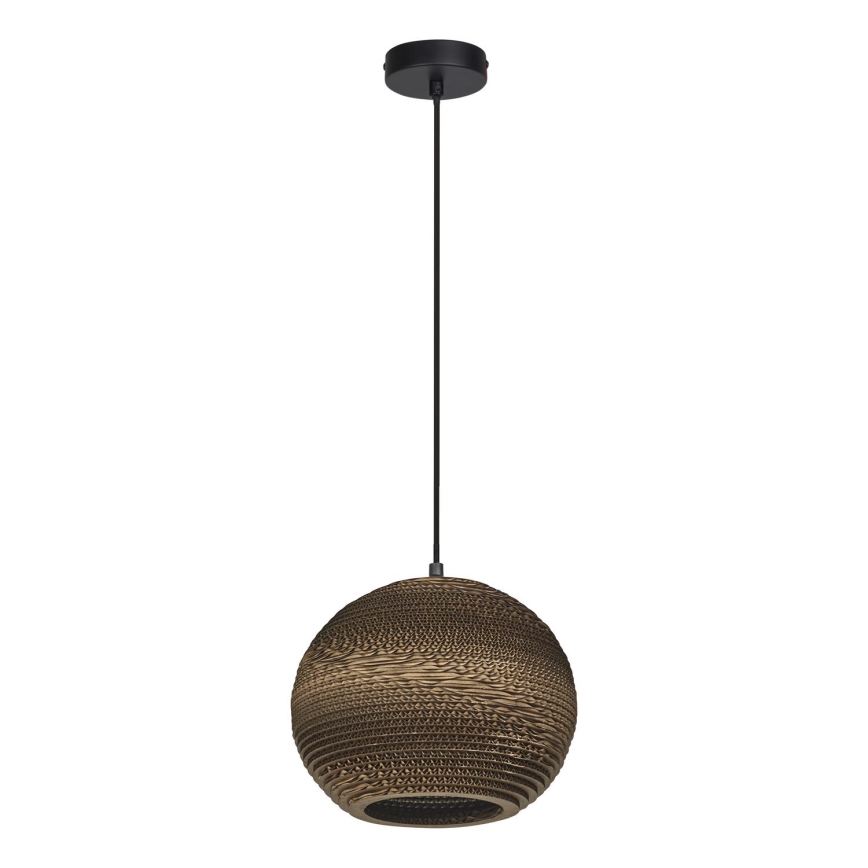 Ledvance - Candeeiro suspenso DECOR CARDBOARD 1xE27/15W/230V diâmetro 26 cm