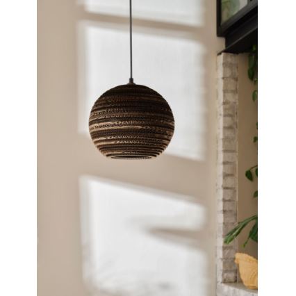 Ledvance - Candeeiro suspenso DECOR CARDBOARD 1xE27/15W/230V diâmetro 26 cm