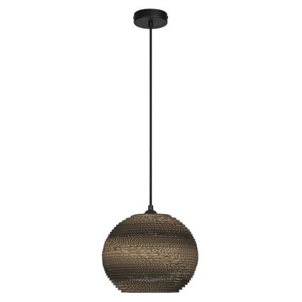 Ledvance - Candeeiro suspenso DECOR CARDBOARD 1xE27/15W/230V diâmetro 26 cm