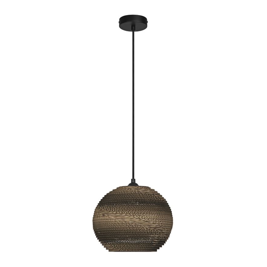 Ledvance - Candeeiro suspenso DECOR CARDBOARD 1xE27/15W/230V diâmetro 26 cm