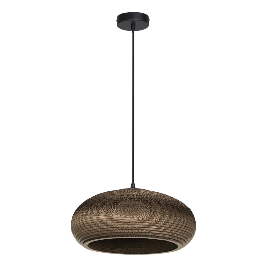 Ledvance - Candeeiro suspenso DECOR CARDBOARD 1xE27/15W/230V diâmetro 40 cm