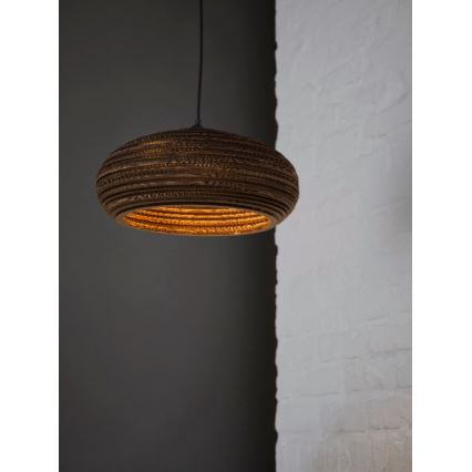 Ledvance - Candeeiro suspenso DECOR CARDBOARD 1xE27/15W/230V diâmetro 40 cm