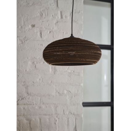 Ledvance - Candeeiro suspenso DECOR CARDBOARD 1xE27/15W/230V diâmetro 40 cm