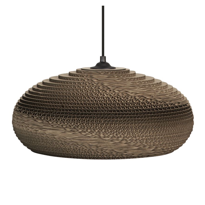 Ledvance - Candeeiro suspenso DECOR CARDBOARD 1xE27/15W/230V diâmetro 40 cm
