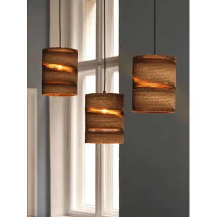 Ledvance - Candeeiro suspenso DECOR CARDBOARD 3xE27/15W/230V