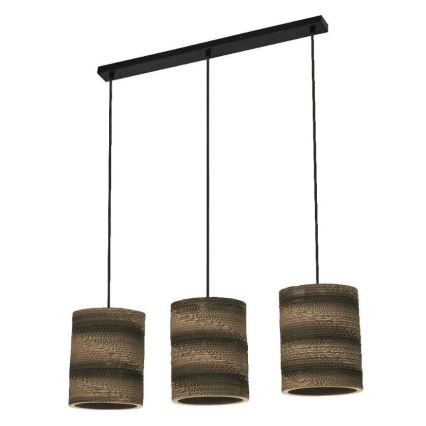 Ledvance - Candeeiro suspenso DECOR CARDBOARD 3xE27/15W/230V