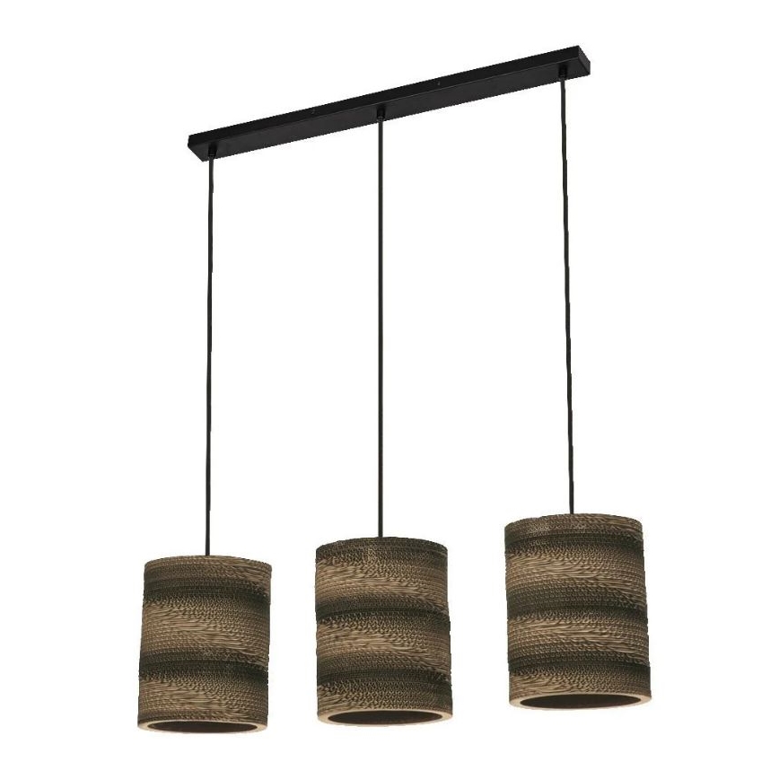 Ledvance - Candeeiro suspenso DECOR CARDBOARD 3xE27/15W/230V