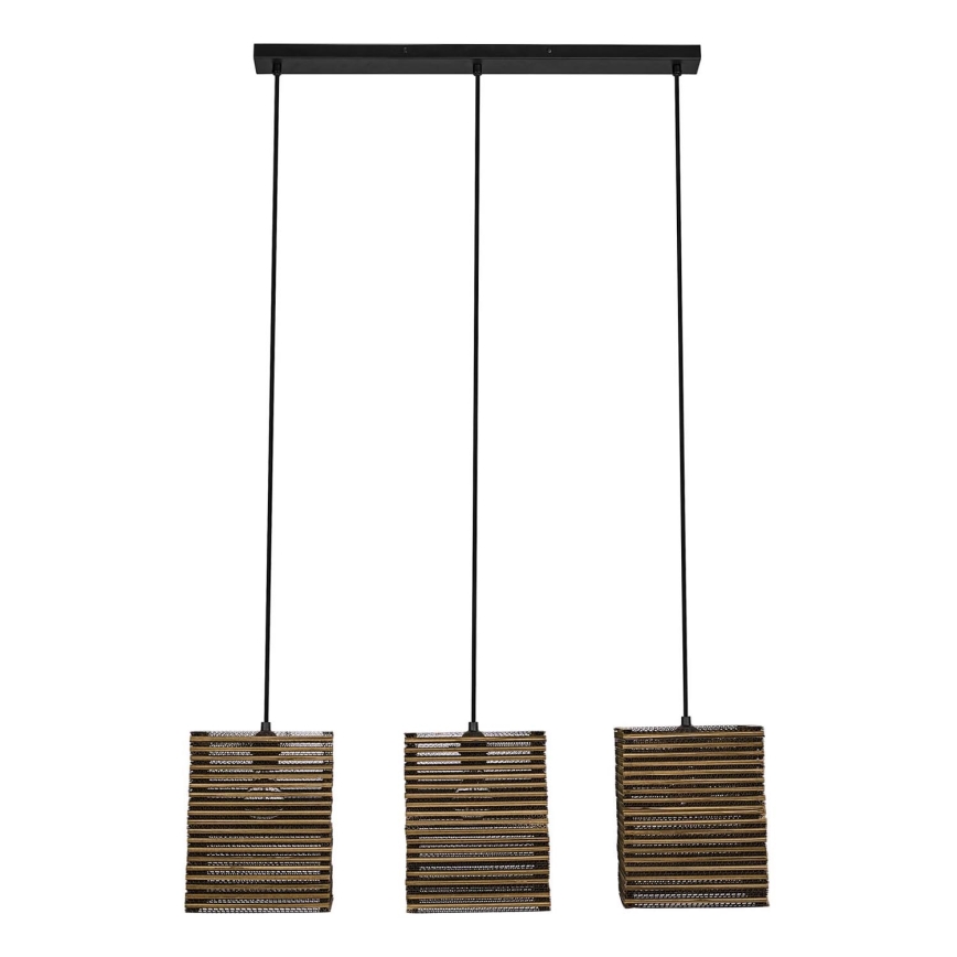 Ledvance - Candeeiro suspenso DECOR CARDBOARD 3xE27/15W/230V