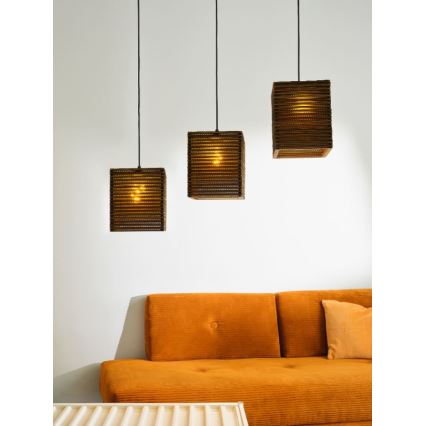 Ledvance - Candeeiro suspenso DECOR CARDBOARD 3xE27/15W/230V