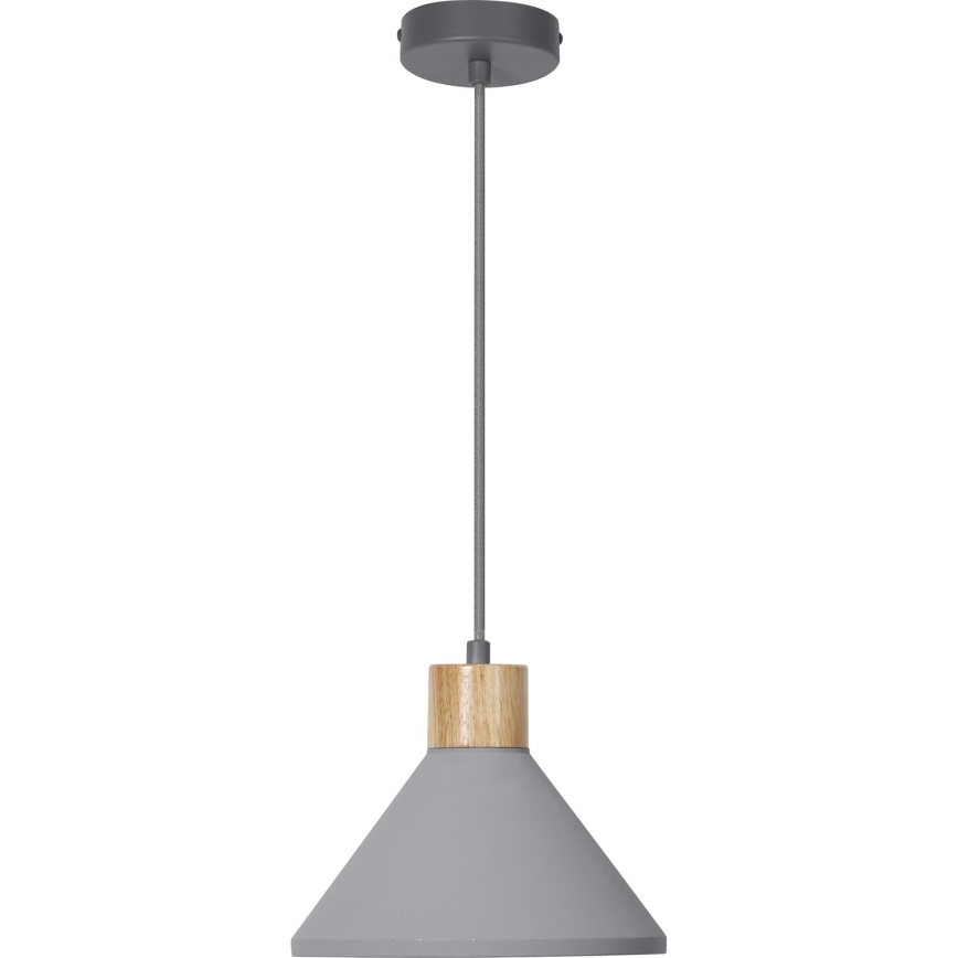 Ledvance - Candeeiro suspenso DECOR CONCRETE 1xE27/15W/230V diâmetro 22 cm betão cinzento