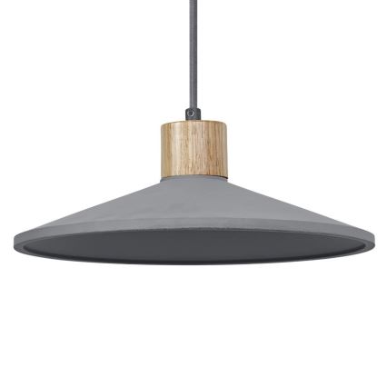 Ledvance - Candeeiro suspenso DECOR CONCRETE 1xE27/15W/230V diâmetro 32 cm betão cinzento