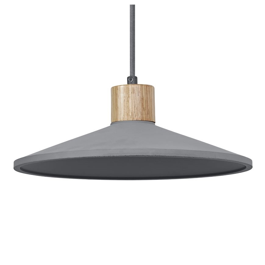 Ledvance - Candeeiro suspenso DECOR CONCRETE 1xE27/15W/230V diâmetro 32 cm betão cinzento