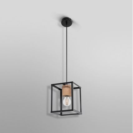 Ledvance - Candeeiro suspenso DECOR NAIROBI 1xE27/15W/230V borracha de figueira