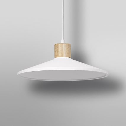 Ledvance - Candeeiro suspenso DECOR PLASTER 1xE27/25W/230V diâmetro 32 cm gesso branco