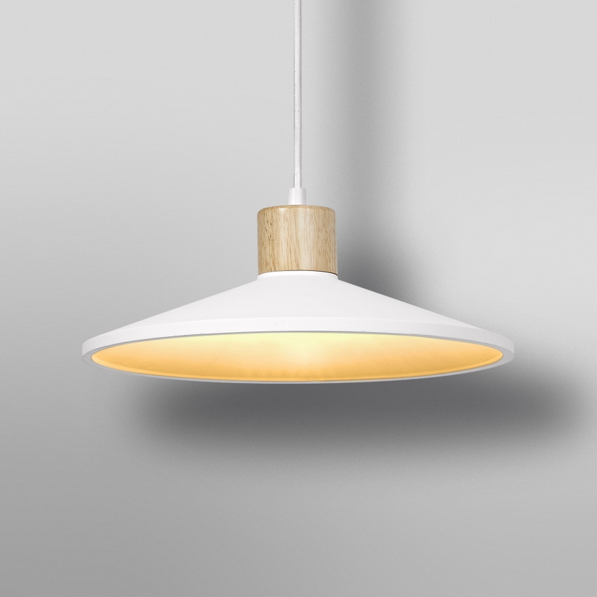 Ledvance - Candeeiro suspenso DECOR PLASTER 1xE27/25W/230V diâmetro 32 cm gesso branco