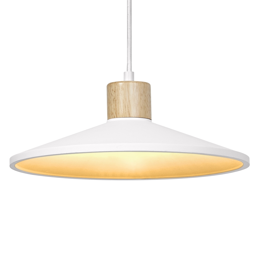 Ledvance - Candeeiro suspenso DECOR PLASTER 1xE27/25W/230V diâmetro 32 cm gesso branco