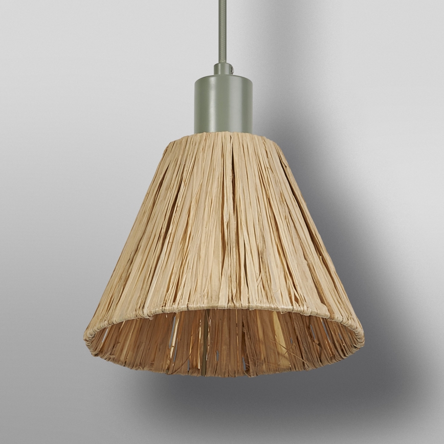 Ledvance - Candeeiro suspenso DECOR RAFFIA 1xE27/15W/230V