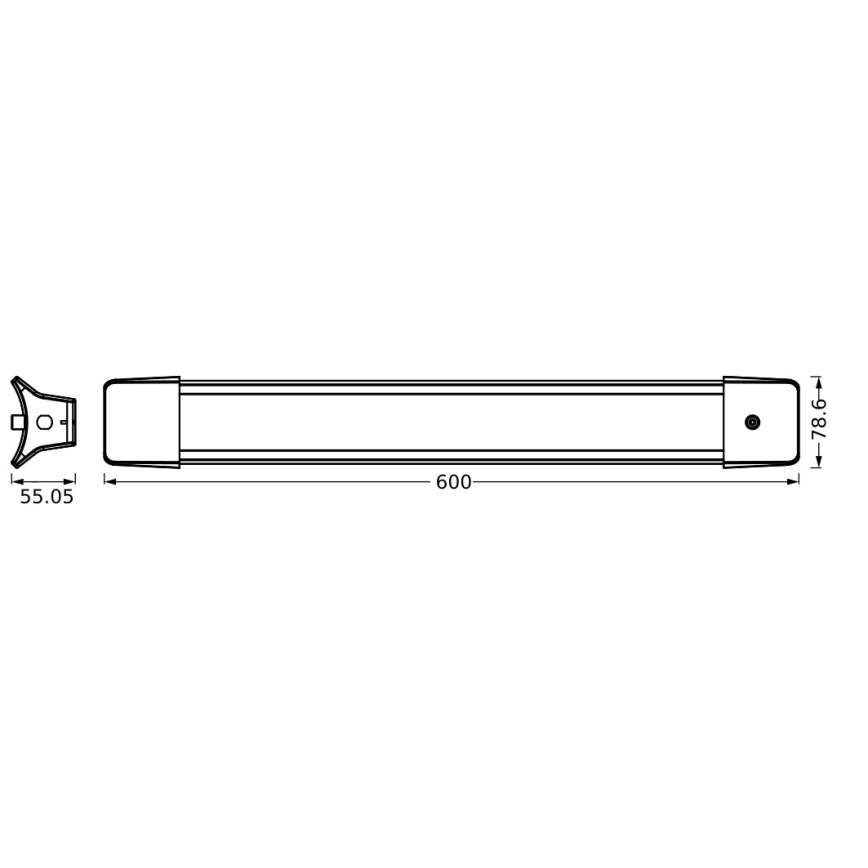 Ledvance - Candelabro LED suspenso OFFICE LINE LED/24W/230V 4000K