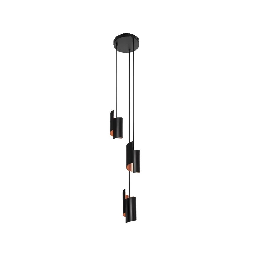 Ledvance - Candelabro suspenso LED com regulação SMART+ DECOR 3xLED/8W/230V preto Wi-Fi