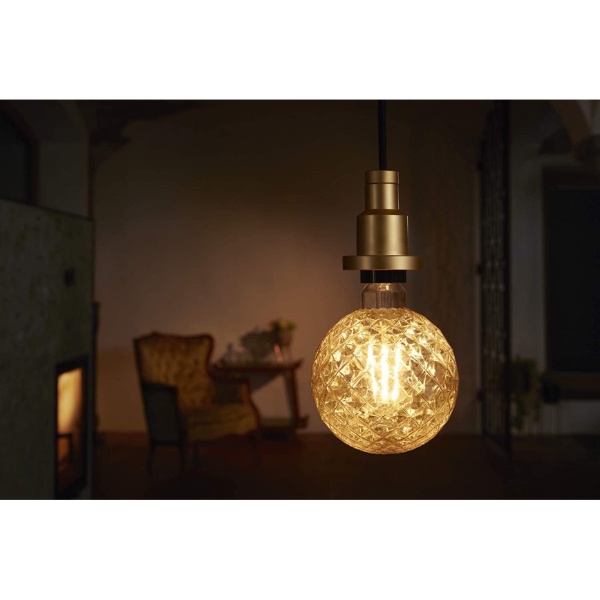 Ledvance - Candelabro suspenso PENDULUM 1xE27/60W/230V dourado
