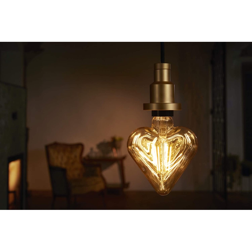Ledvance - Candelabro suspenso PENDULUM 1xE27/60W/230V dourado