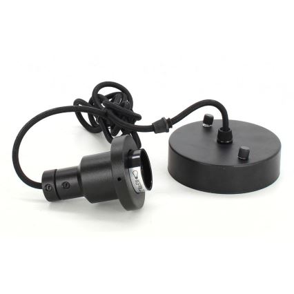 Ledvance - Candelabro suspenso PENDULUM 1xE27/60W/230V preto