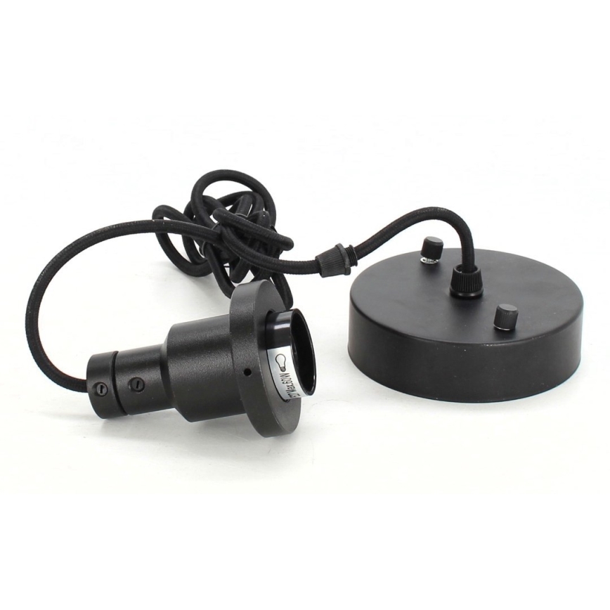 Ledvance - Candelabro suspenso PENDULUM 1xE27/60W/230V preto