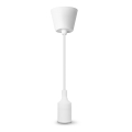 Ledvance - Candelabro suspenso PENDULUM BELL 1xE27/15W/230V branco