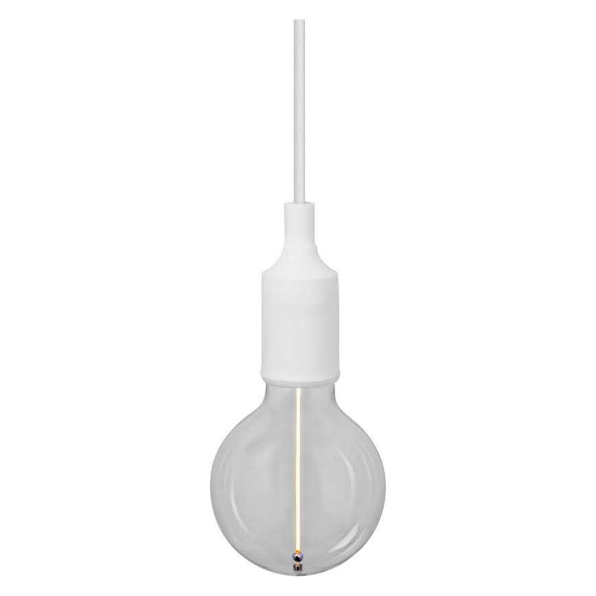 Ledvance - Candelabro suspenso PENDULUM BELL 1xE27/15W/230V branco