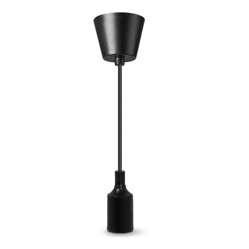 Ledvance - Candelabro suspenso PENDULUM BELL 1xE27/15W/230V preto