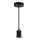 Ledvance - Candelabro suspenso PENDULUM ROBBIN 1xE27/15W/230V preto