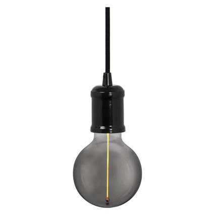 Ledvance - Candelabro suspenso PENDULUM ROBBIN 1xE27/15W/230V preto