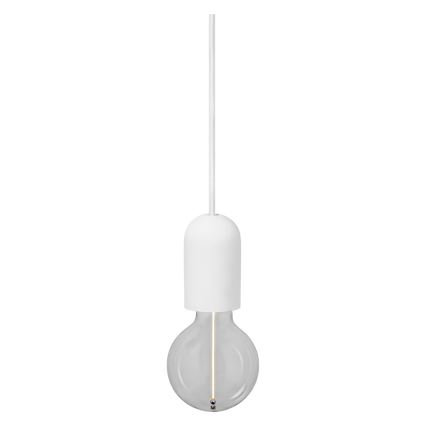 Ledvance - Candelabro suspenso PENDULUM ROUND 1xE27/15W/230V branco