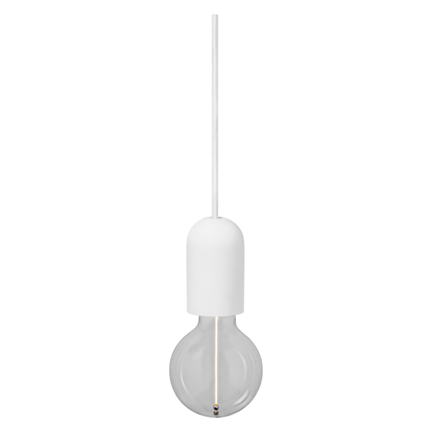 Ledvance - Candelabro suspenso PENDULUM ROUND 1xE27/15W/230V branco