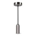 Ledvance - Candelabro suspenso PENDULUM ROUND 1xE27/15W/230V cromado mate