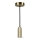 Ledvance - Candelabro suspenso PENDULUM ROUND 1xE27/15W/230V dourada