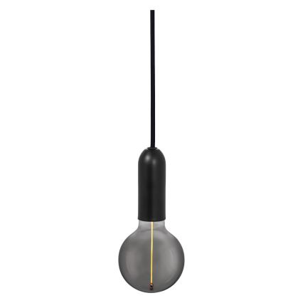 Ledvance - Candelabro suspenso PENDULUM ROUND 1xE27/15W/230V preto