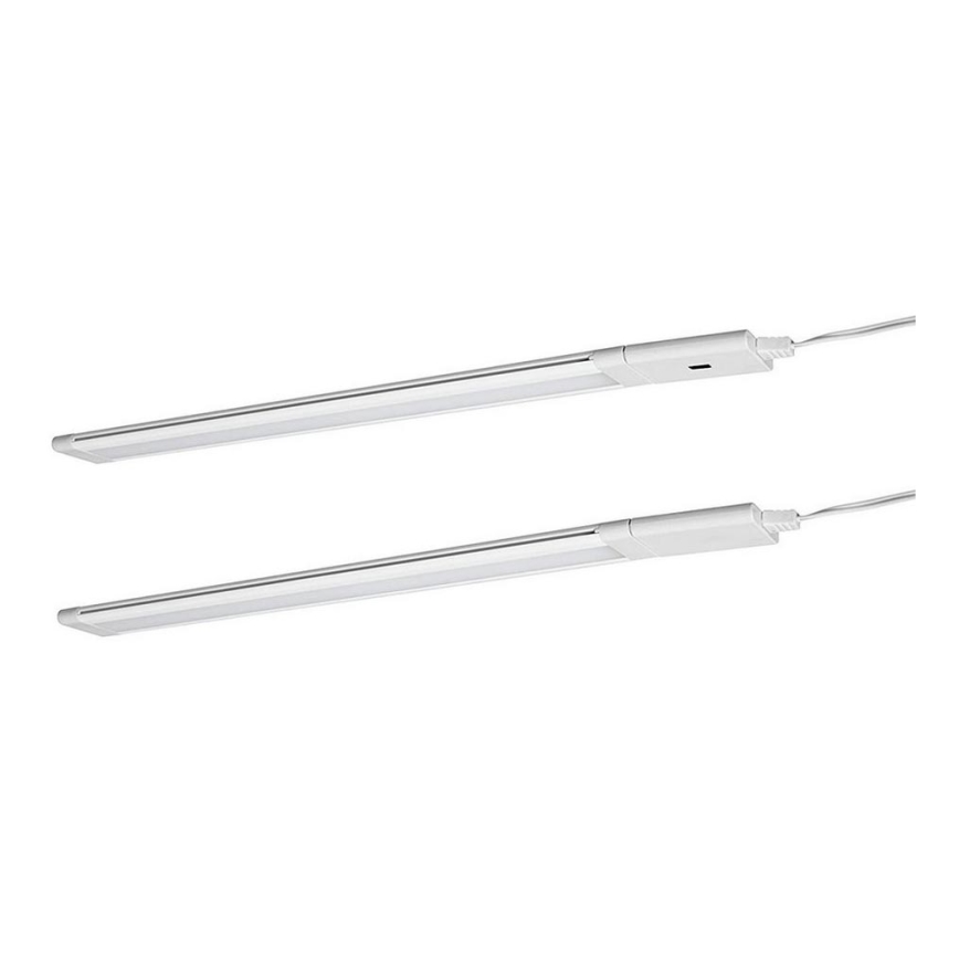 Ledvance - CONJUNTO 2x Iluminação de armário LED com regulação e sensor LED/18W/230V