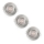 Ledvance - CONJUNTO 3x Focos de encastrar LED com regulação SIMPLE LED/4,9W/230V
