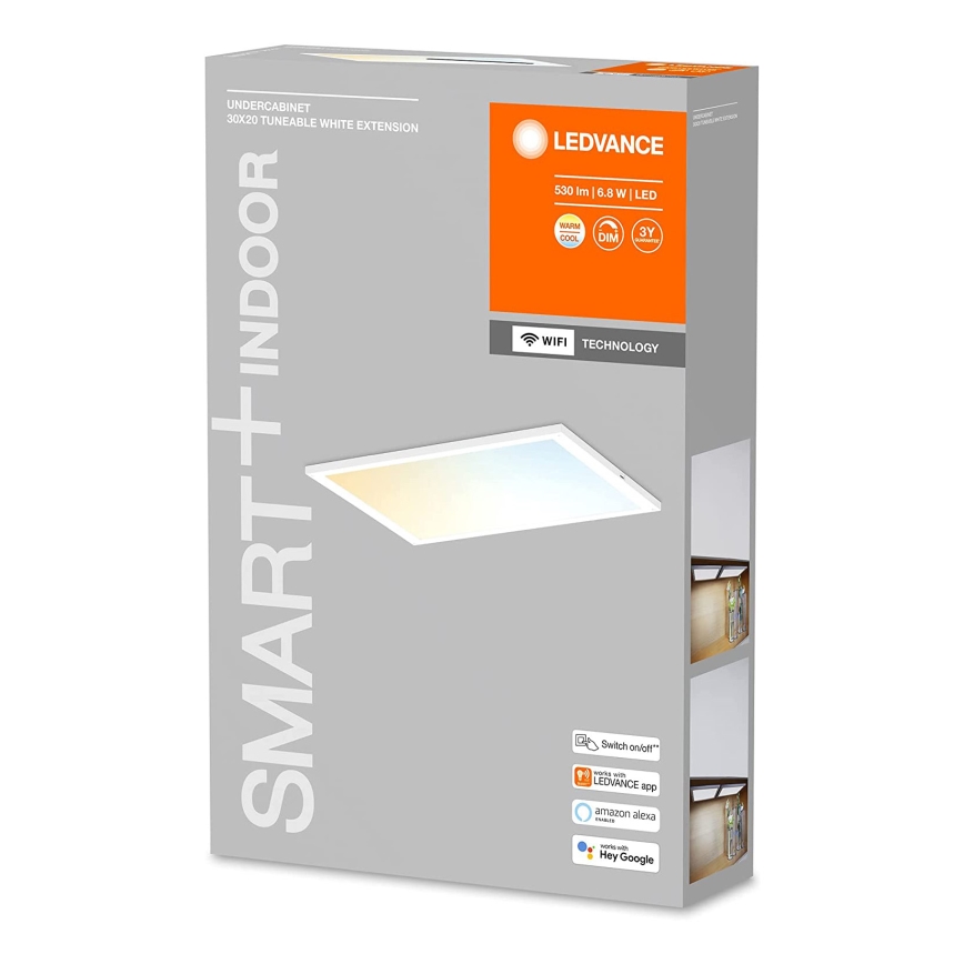 Ledvance - Conjunto de extensão iluminação de mobília LED com regulação SMART+ UNDERCABINET LED/6,8W/24/230V 2700-6500K Wi-Fi