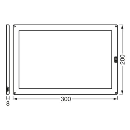 Ledvance - Conjunto de extensão iluminação de mobília LED com regulação SMART+ UNDERCABINET LED/6,8W/24/230V 2700-6500K Wi-Fi