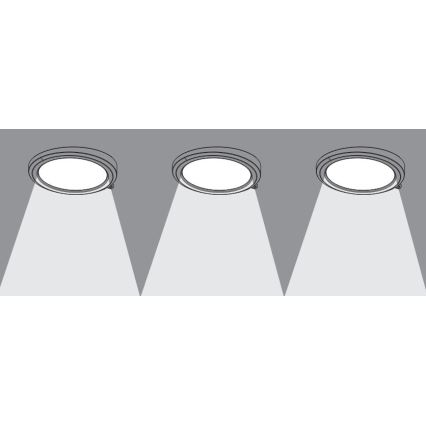 Ledvance -CONJUNTO3x Iluminação de armário de cozinha LED com regulação SMART+ LED/6,5W/230V 3000-6500K Wi-Fi