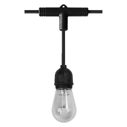 Ledvance- Corrente exterior LED RGBW com regulação SMART+ STRING 12xLED/0,37W/230V IP44 Wi-Fi