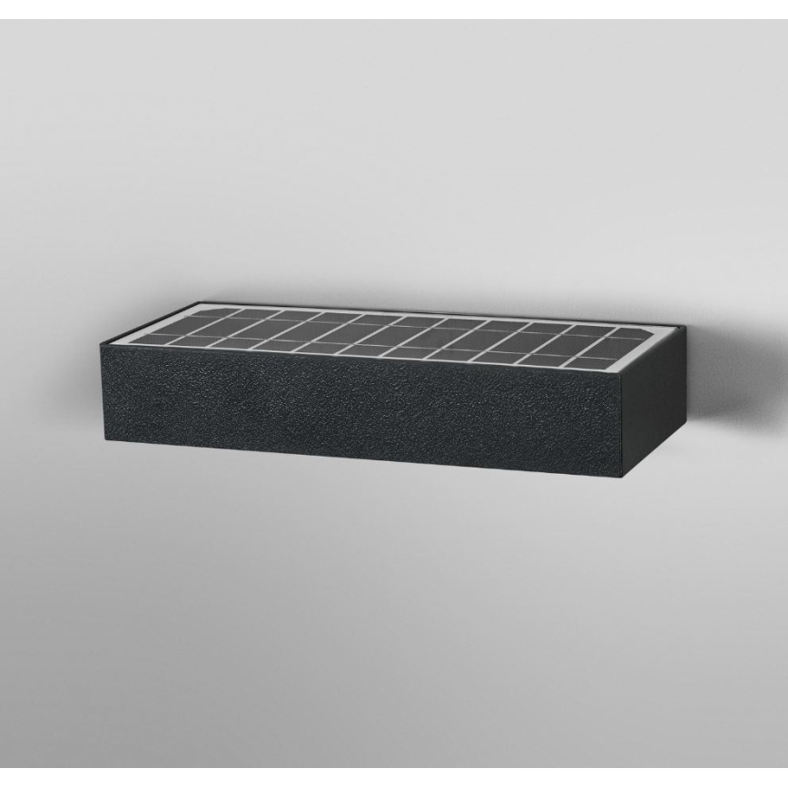 Ledvance - Luminária de parede solar LED com sensor de movimento e crepúsculo ENDURA SOLAR LED/6W/4,2V 3000 mAh IP65