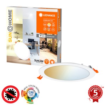 Ledvance- Foco de encastrar LED com regulação SUN@HOME LED/22W/230V 2200-5000 CRI 95 Wi-Fi
